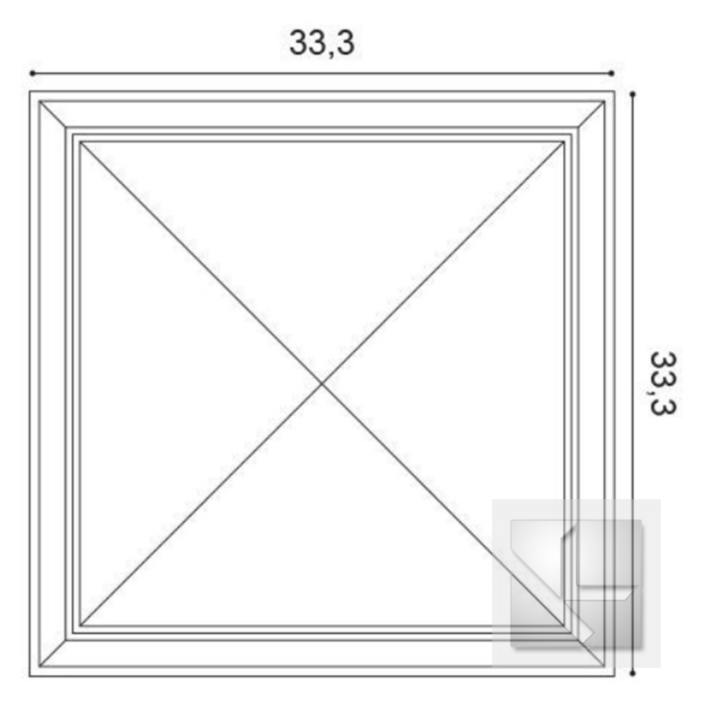 Стінова 3D панель Orac Decor W123